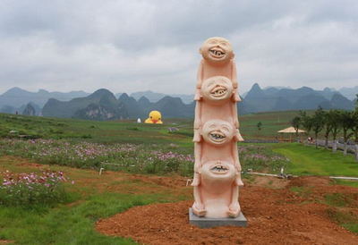 廣西謙瑞環保 匠心打造玻璃鋼雕塑，鑄就園林景觀藝術新篇章